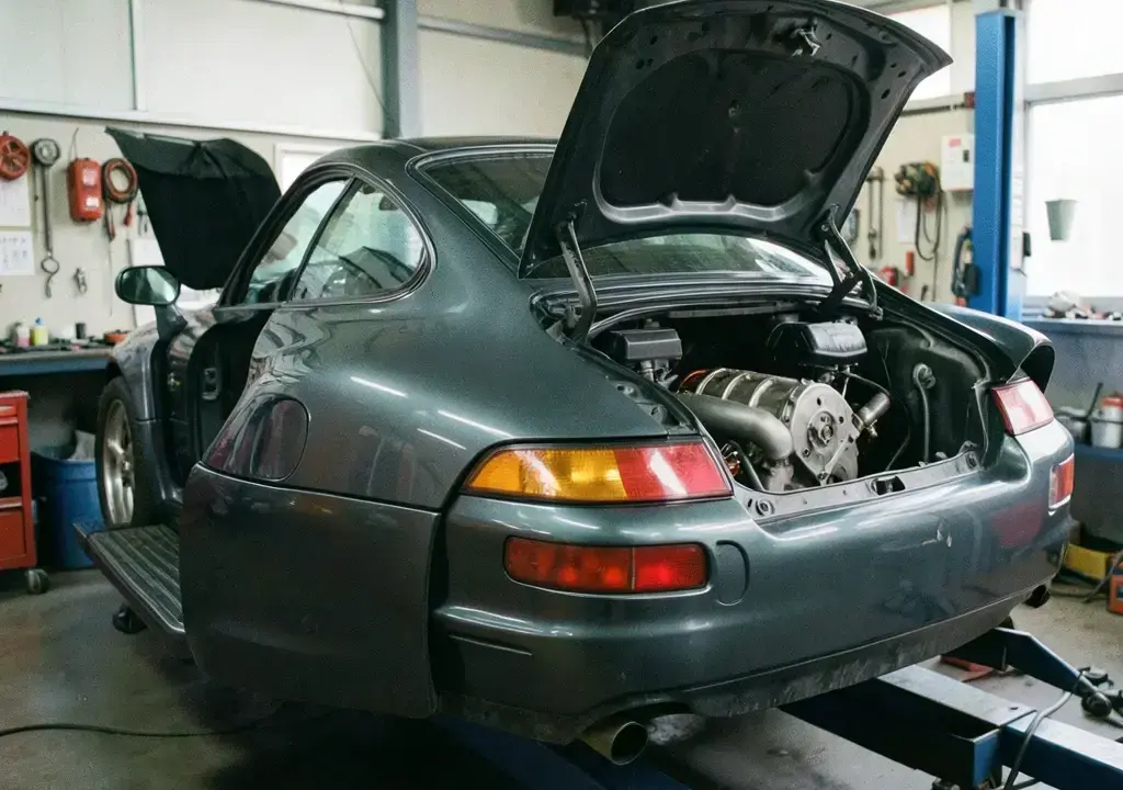 Porsche 911 (997) エンジン OH