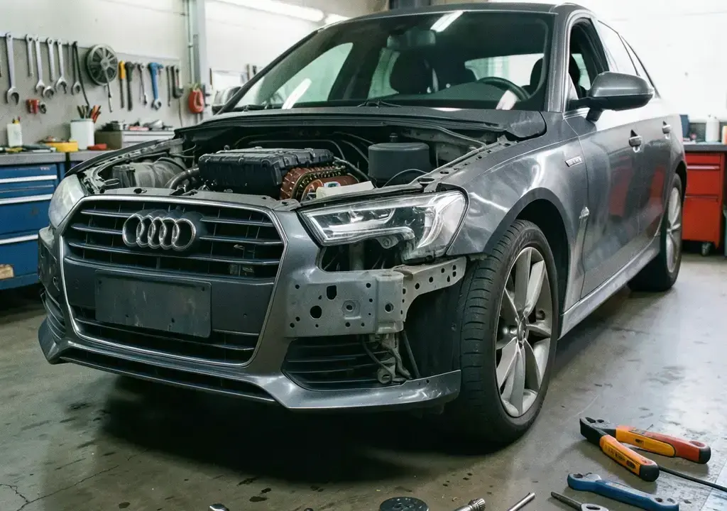 Audi V8 修理